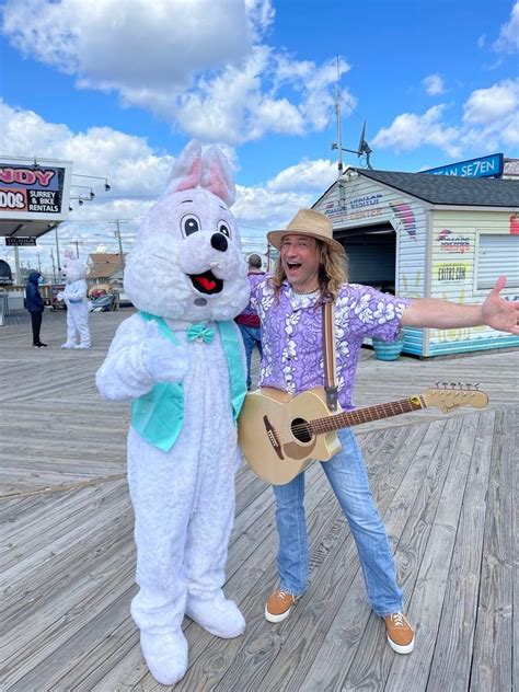 Ron Hops To It On The Seaside Heights Boardwalk Seaside Heights