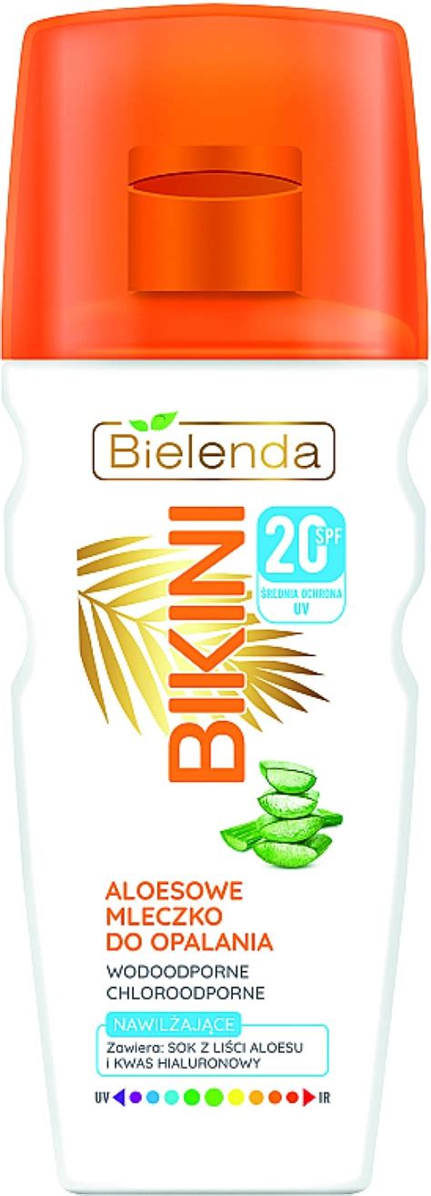 Солнцезащитное молочко Bielenda Bikini SPF20 200ml купить по выгодной цене с доставкой по