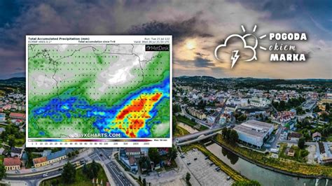 Środa będzie deszczowa Po południu spadek temperatury POGODA OKIEM MARKA