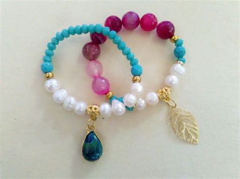 Pulseras Murano Perlas Cultivadas Agatas Jewelery Beaded