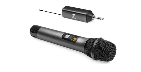 Microphone sans fil système de micro portable sans fil TONOR UHF en