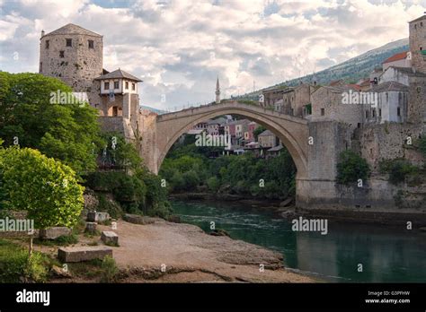 Old Bridge In Mostar Bosnia And Herzegovina Stock Photo Alamy