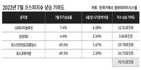 2차전지 없었다면 2600선 진입도 없었다 코스피 배터리주 쏠림 주의보