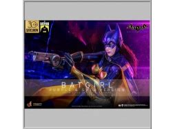 Figurine Hot Toys Batgirl Purple And Gold Version Exclusive Batman Arkham Knight Figurines