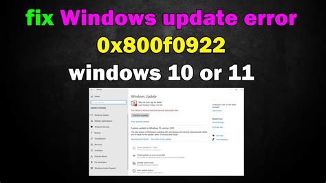 How To Fix Windows Update Error X F Windows Or Youtube