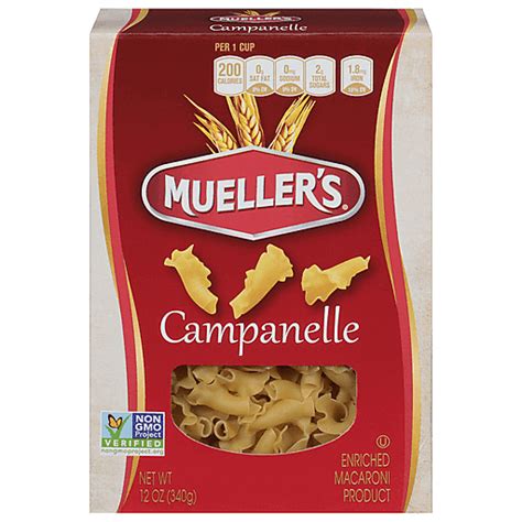 Muellers Macaroni Campanelle Pasta Noodles Ingles Markets