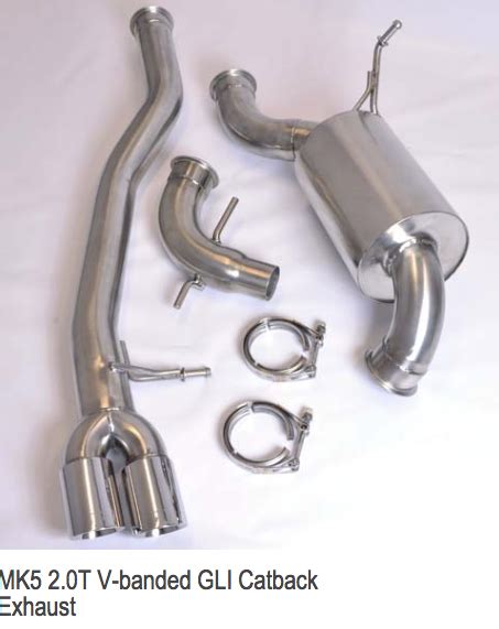 Eurojet Ej E Mk T V Banded Gti Turboback Exhaust