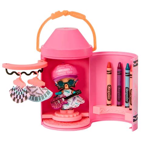 L.O.L. Surprise Loves Crayola Shocking Pink Rock Star Tots (#CR-016