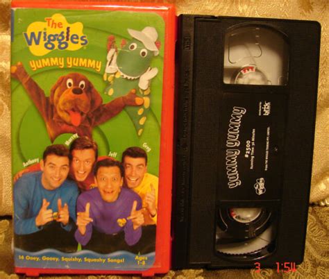 The Wiggles Yummy Yummy Vhs 1999 14 Songs Hot Potato Ebay