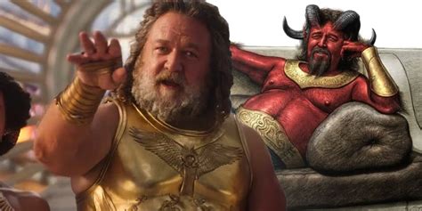 Thor: Love & Thunder Concept Art Reveals Russell Crowe's Wild OG Role 🪐 ...