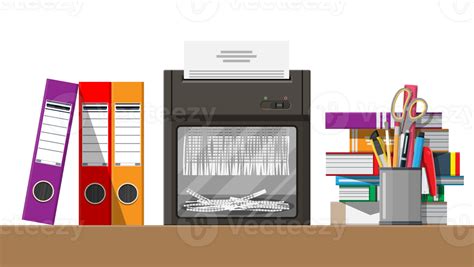 Hand Putting Contract Paper In Shredder Machine 35773735 PNG