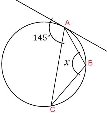 Alternate Segment Theorem Worksheet