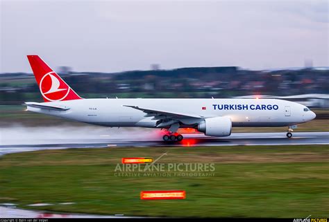 TC LJL Turkish Cargo Boeing 777F At Maastricht Aachen Photo ID