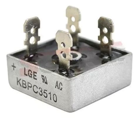 5 Pçs Diodo Ponte Retificadora Kbpc3510 35a 1000v Original MercadoLivre