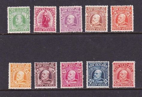 New Zealand Kevii Sc Set Of Mh Australia Oceania