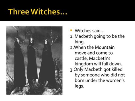 Prophecy Macbeth