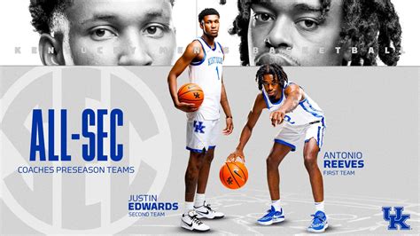 Antonio Reeves Justin Edwards Earn Preseason Coaches Honors