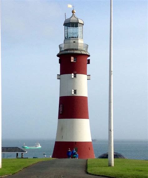 The lighthouse in Plymouth | Lighthouse, Andros, Building