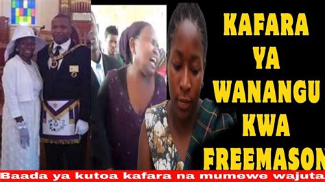 Baada Mke Na Mme Kutoa Kafala Za Watoto Kwa Freemason Vilio Vya