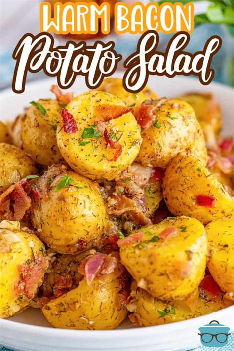 Warm Bacon Potato Salad The Country Cook