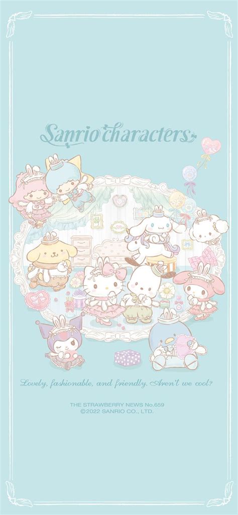 The Sanrio Characters Are Depicted In This Book