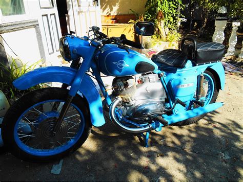 Restoration Project Ij 56 Rare Russian Motorcycle From 1958