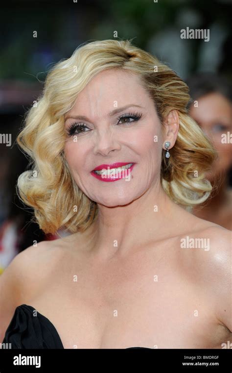Kim Cattrall Sex And The City Film Premiere Odeon Cinema Leicester Square London England