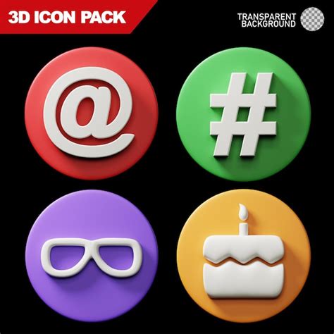 Pack D Ic Nes D Psd Premium