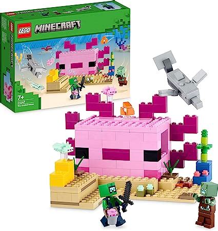 Lego Minecraft Dom Aksolotla Domek Do Zbudowania Z Klock W