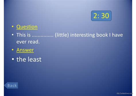 Grammar Review Jeopardy Game: English ESL powerpoints