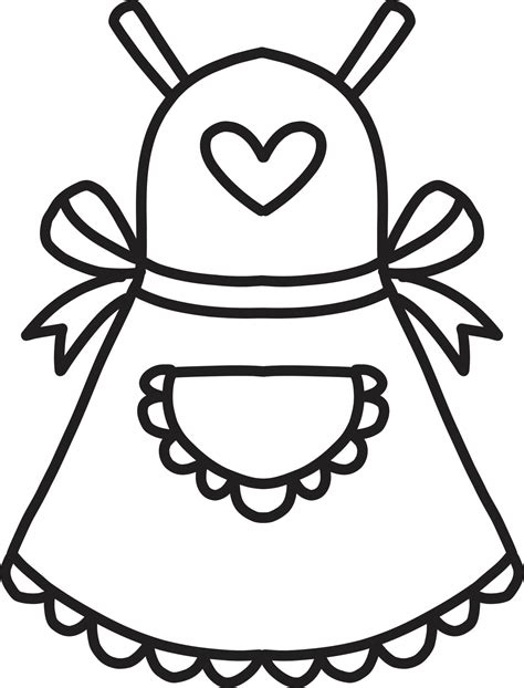 Vintage Aprons Clip Art