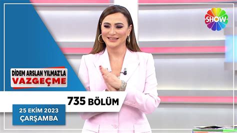 Didem Arslan Y Lmaz La Vazge Me B L M Ekim Youtube