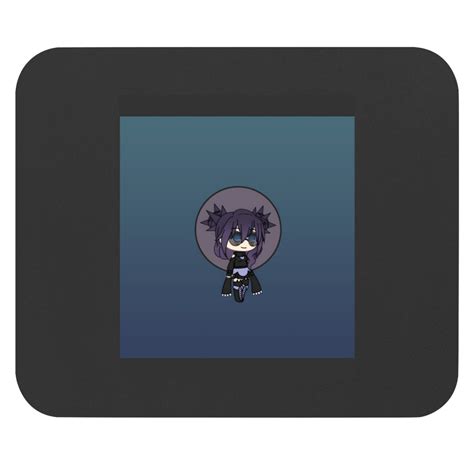 Cute Gacha Girl Kira Pastel Goth Chibi Girl Mouse Pads Sold By