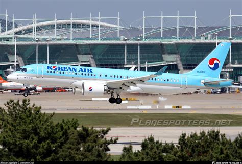 HL8312 Korean Air Airbus A220 300 BD 500 1A11 Photo By Jaemoon Choi