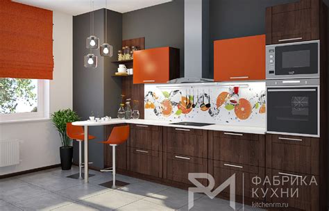 Кухонные фартуки из МДФ — Моdные кухни