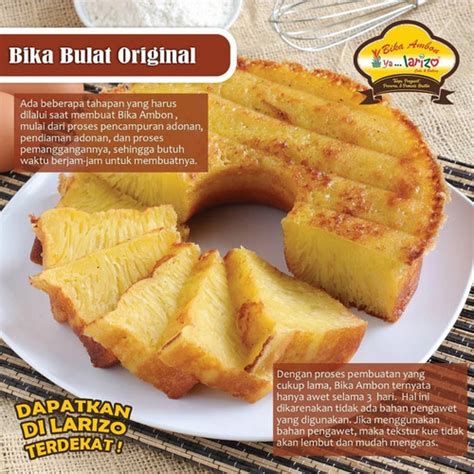 Jual Bika Ambon Bulat Oleh Oleh Khas Jogja Kismis Kota Yogyakarta