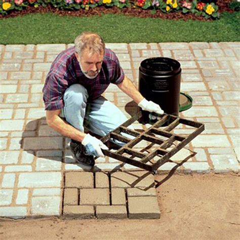 DIY Grid Driveway Paving Brick Patio Concrete Slabs Path Garden Walk Maker Mould | eBay