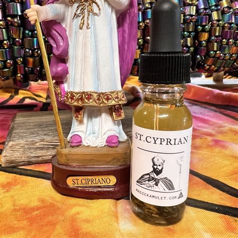 St Cyprian Oil Reverend Roys Healing Amulet