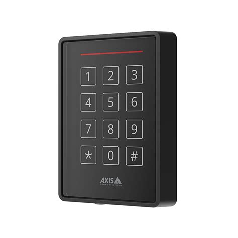 Axis A4120 E Rfid Reader With Keypad 02145 001