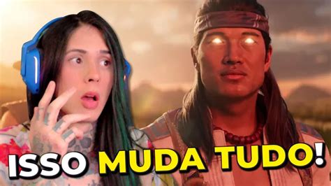 Reagindo Ao TRAILER De MORTAL KOMBAT 1 2023 O REBOOT Mais Esperado