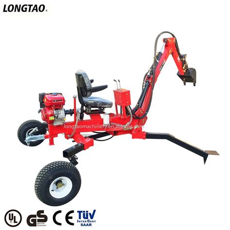 China Best 15hp Atv Backhoe Excavatoratv Mini Backhoeatv Towable