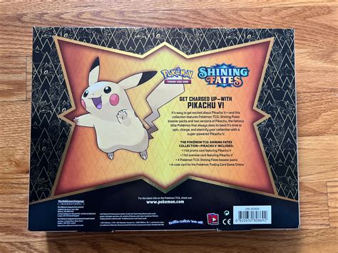 Pokémon TCG Shining Fates Pikachu V Collection Box Set for sale online