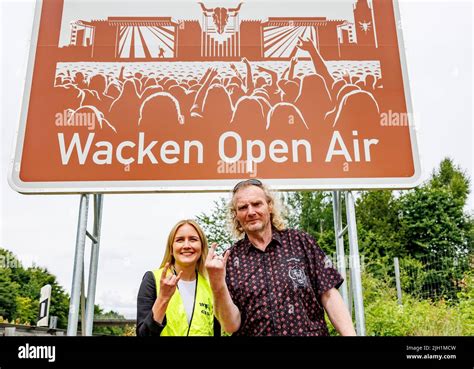 Wacken Germany Th July Holger H Bner Founder Of The Wacken