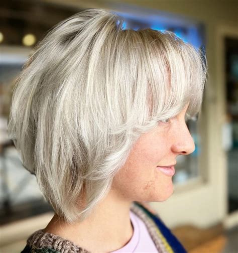 25 Unrivaled Layered Bob Hairstyles For Women Over 50