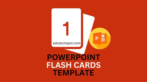 Powerpoint Flash Cards Template Edutechspot