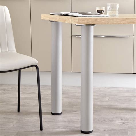 Pied Rond De Table H Mm Finition Alu Msa France Groupe Sofive