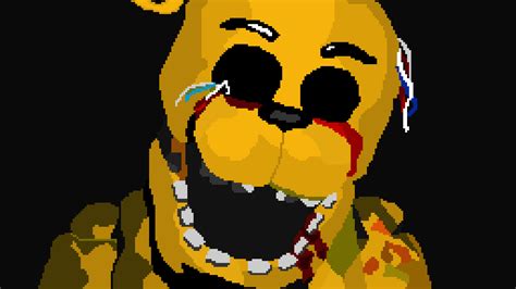 Pixilart - Golden Freddy [FNAF2] Animated by RoeeDX