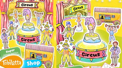 Zirkus basteln kindern pdf vorlage kindergarten zirkus bastelbogen