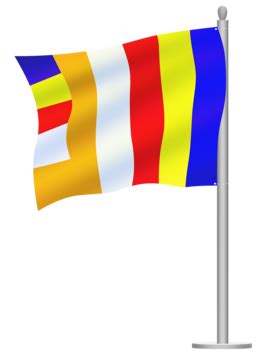 Buddhism Flag PNG Transparent Images Free Download | Vector Files | Pngtree