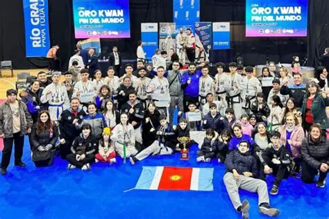 El Taekwon Do santiagueño brilló en Ushuaia Oro Kwan arrasa en la Copa